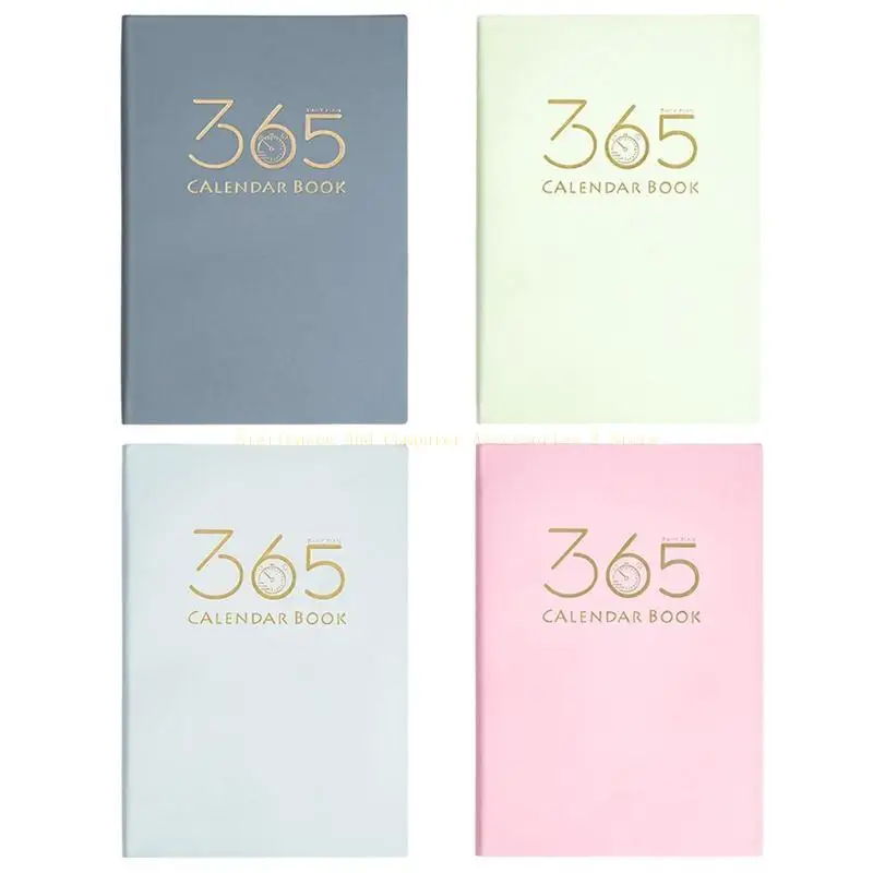 นักวางแผนรายเดือนรายสัปดาห์รายสัปดาห์พร้อมป้ายกำกับดัชนีรายเดือน Ribbon 400 หน้า