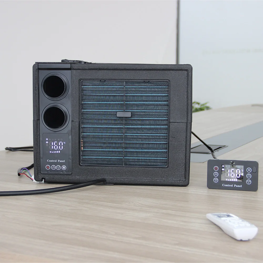 Under Bench air Conditioner 12v 48v Parking Air Conditioning 12 Volt 24v Marine air Conditioner for RV Camper Van Boat caravan view 2