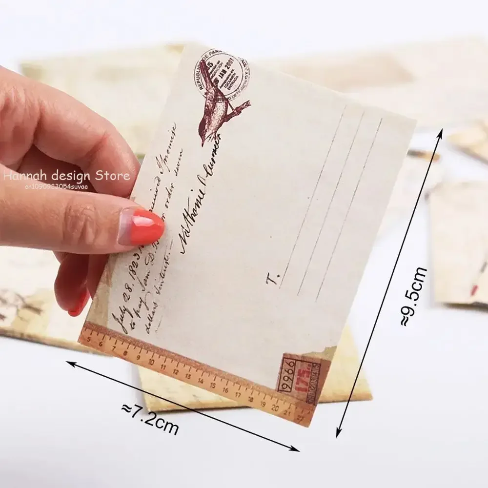 Simple Universal 12 Vintage Mini กระดาษซองสมุดภาพซองซองขนาดเล็ก Kawaii เครื่องเขียนของขวัญอุปกรณ์โรงเรียน