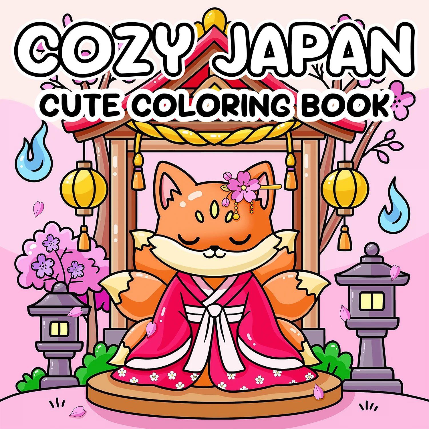  Cozy Japan Themed Coloring Book Adult  Graffiti Coloring Picture Painting Books Stress Relief Drawing Book Ideal Birthday Gift