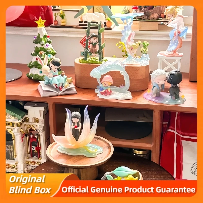 

Genuine Sleep Dreamland Elves Enchanted Dreams Series Blind Box Collect Decorat Lovely Figurine Dolls Mystery Box Toys Gifts