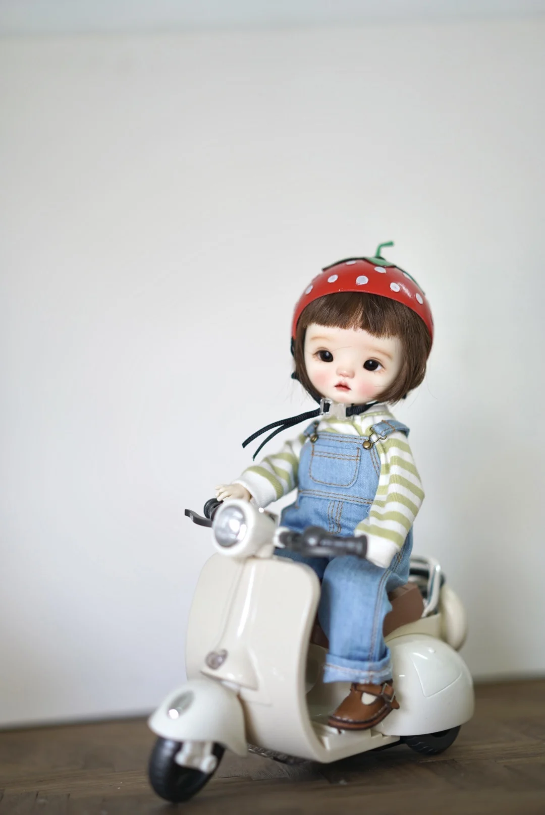 1/6 Bjd Doll Versatile Cowboy Strap Pants Doll Jumpsuit For Azone Blythe Licca Joint Body Girl Doll Accessories Birthday Gift