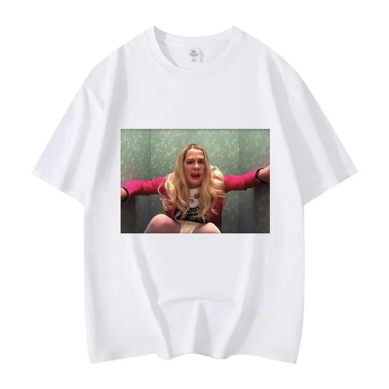 Women White Chicks Funny Meme Graphic T Shirts High Quality Summer Short Sleeve Casual Tops