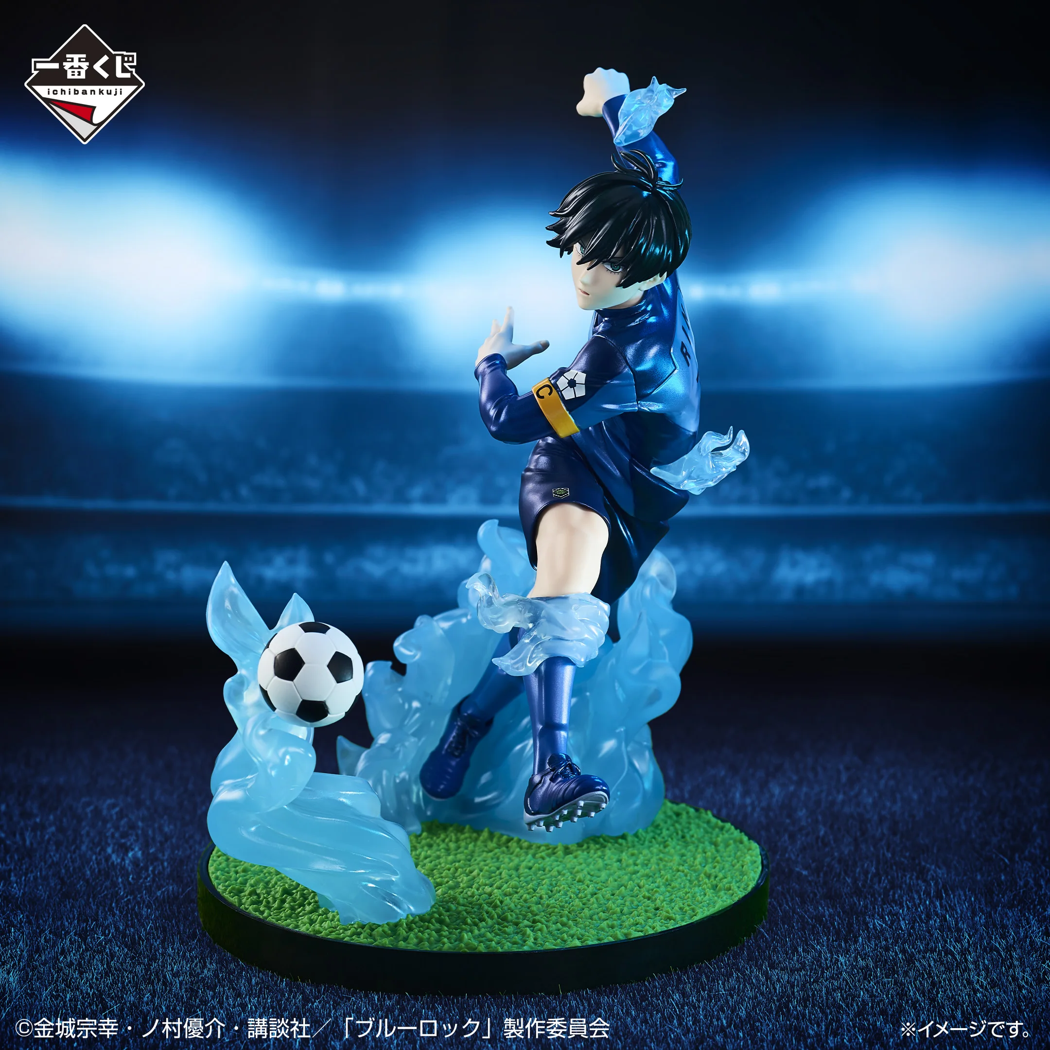 Bandai-Modèle de figurine d'anime à collectionner en PVC, Ichiban Kuji, BLUE LOCK, Bachira Meguru, Rin Itoshi Itoshi, Sae Oliver Aiku, Original Gift