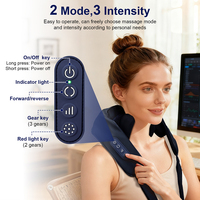 6/10 Head Neck Cervical Massager Electric Neck and Shoulder Kneading Massage Shawl Back Waist Relaxation Trapezius masajeador