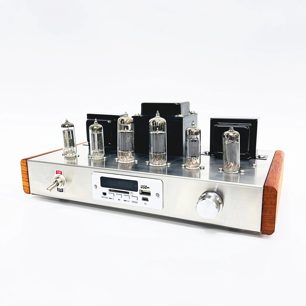 Small Six Light Bile Machine Kit,FOR Tube Tube Power Amplifier DIY Support Bluetooth 5.0 Lossless USB Flash Drive
