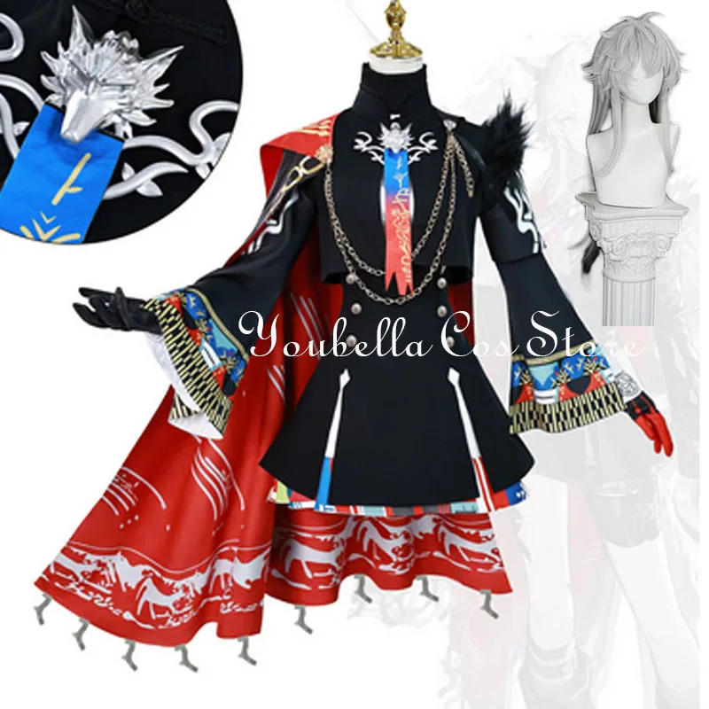 Arknights Lappland The Decadenza Women Cosplay Costume Lappland Cos Game Anime Party Uniform Hallowen Play Role Clothes Clothing