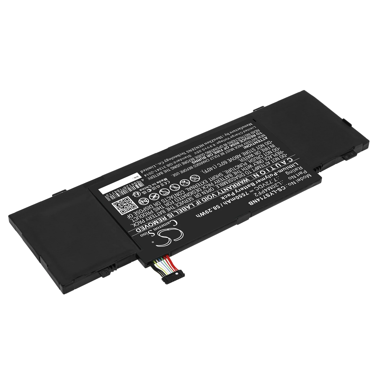 CS Replacement Battery For Lenovo Yoga Slim 7 Carbon 14ACN6 82L0005BVN,Yoga Slim 7 Carbon 14ACN6 82L0005DGE,Yoga Slim 7