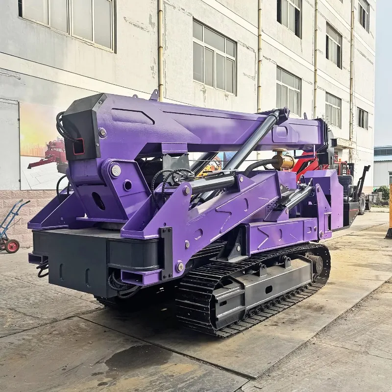 

Hot Selling 3-10 Ton Hydraulic Spider Crane Mini Crawler Crane Remote Control CE Certified For Indoor Construction