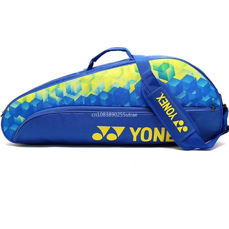 Yonex-Sac de badminton authentique pour homme et femme, sac à main de sport pour 3 raquettes, entraînement de match