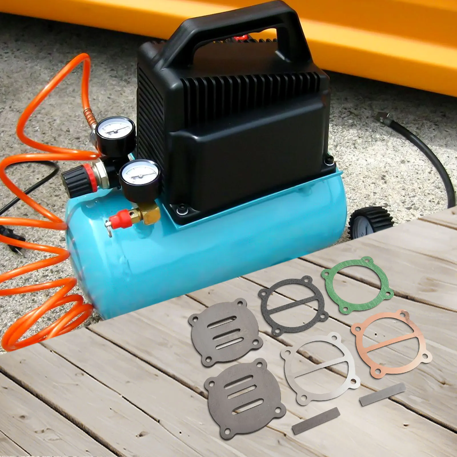 Brand New High Quality Valve Plate Set Air Compressor Air Cylinder Air Pump Fitting for piston Replacement  Brand