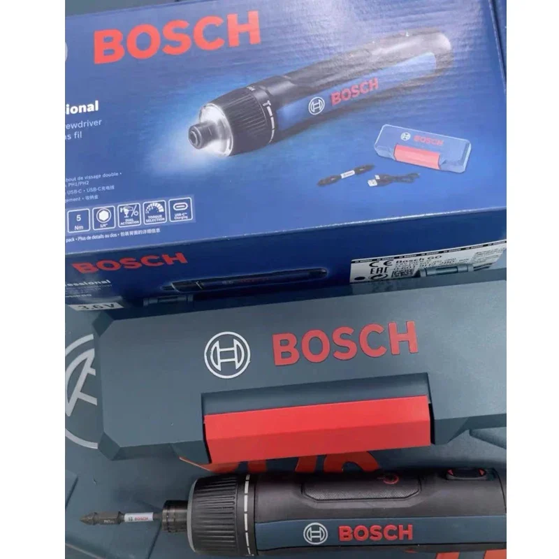 BOSwivel-Mini tournevis électrique GO 3, batterie lithium-ion 3.6V, perceuse sans fil aste avec boîte, outil professionnel Bosch go3