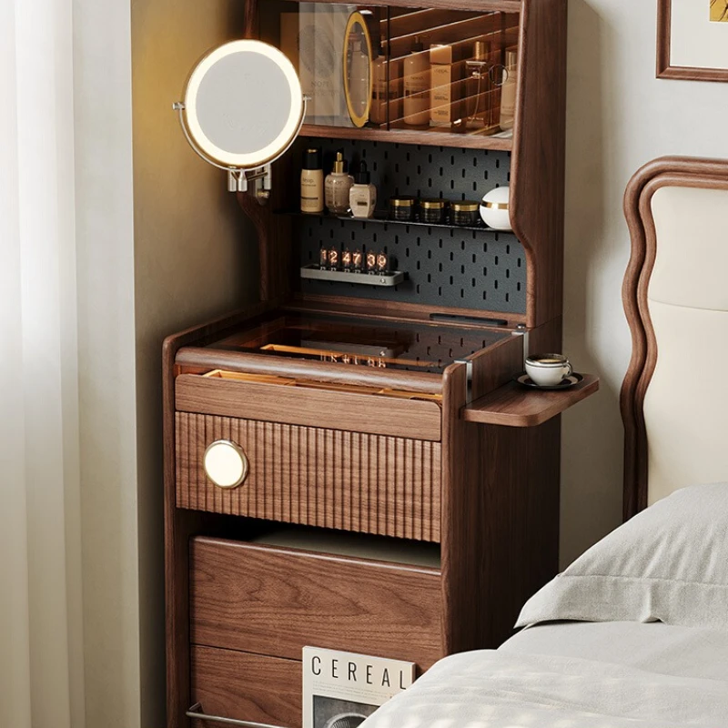 

Комод для комнаты Sinfonier Стул для туалетного столика Консоль для макияжа Черный туалетный столик для макияжа с зеркалом и подсветкой Мебельные комнаты