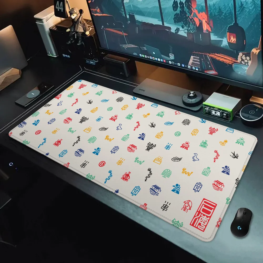 Nightlife Pk Control Mouse Pad Gamer Gaming Pc Setup Accessories Desk Mat Mousepad Gamer 900x400 Computer Table Large Mats Xxl