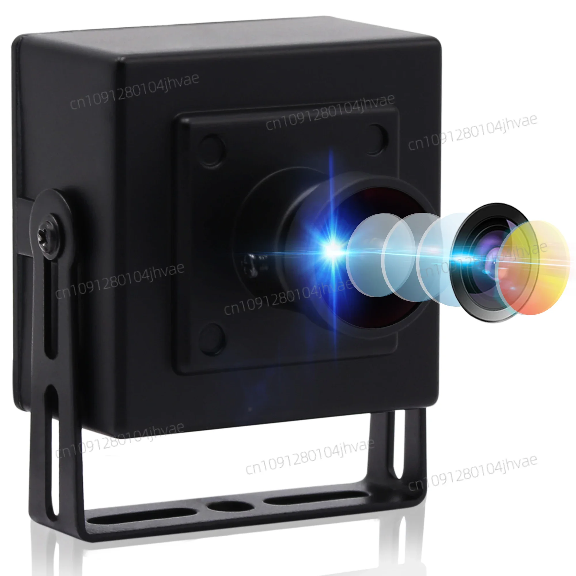 NEWELP 180degree Wide Angle USB Camera 2MP 1080P High Speed Mini  USB Web Cam Video Webcam for Golf Swing Simulator