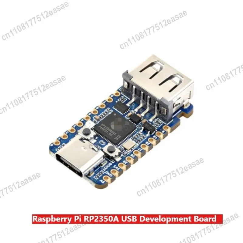 RP2350A Mini Development Board, USB Type-A Plug-and-Play, Dual-Core 150MHz Microcontroller Board For DIY Projects