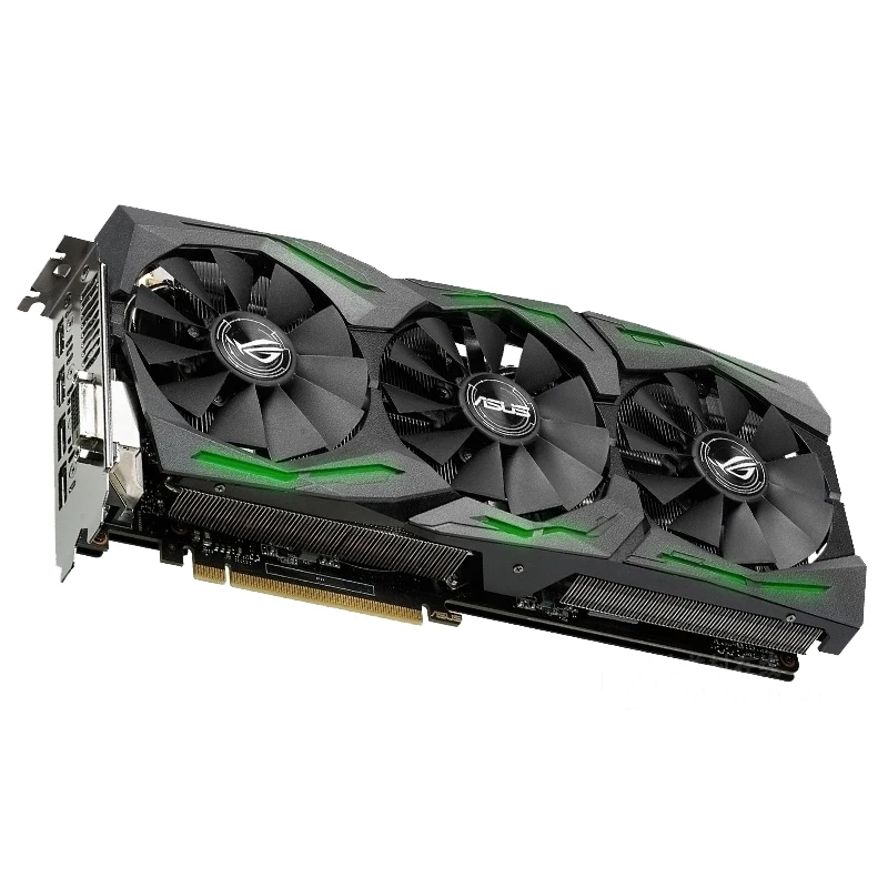 بطاقة رسومات الألعاب ASUS GeForce GTX 1070 Ti ROG STRIX سعة 8 جيجابايت GDDR5 #5