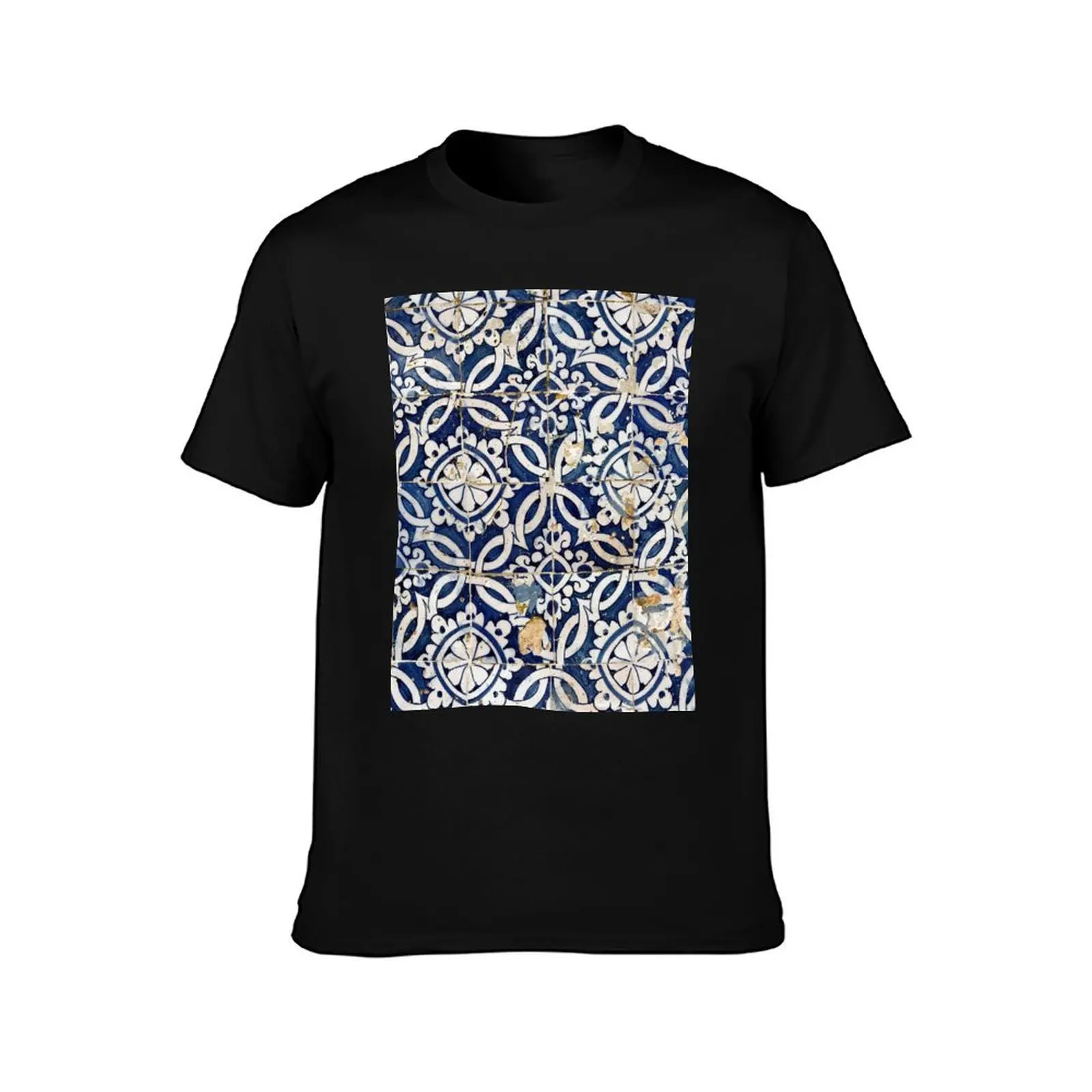 Portuguese glazed tiles T-Shirt Sun Block Outdoor T-Shirt