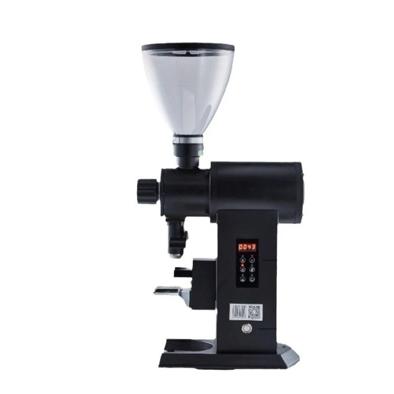 

Commercial flat knife electronic quantitative bean grinder fast powder anti-static no agglomeration electric coffee bean grinder