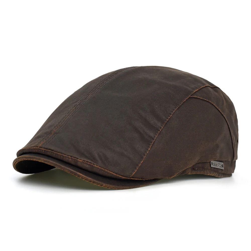

Winter Autumn Fashion Newsboy Cap Men Women Warm Vintage Casual Berets Gatsby Flat Hat Peaked Cap Adjustable