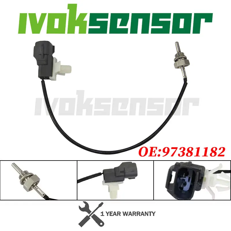 Sensor de temperatura de admisión de aire para Chevrolet Express 2500, 3500, 2500 Silverado HD, Silverado 3500, HD 2006-2012, 97381182