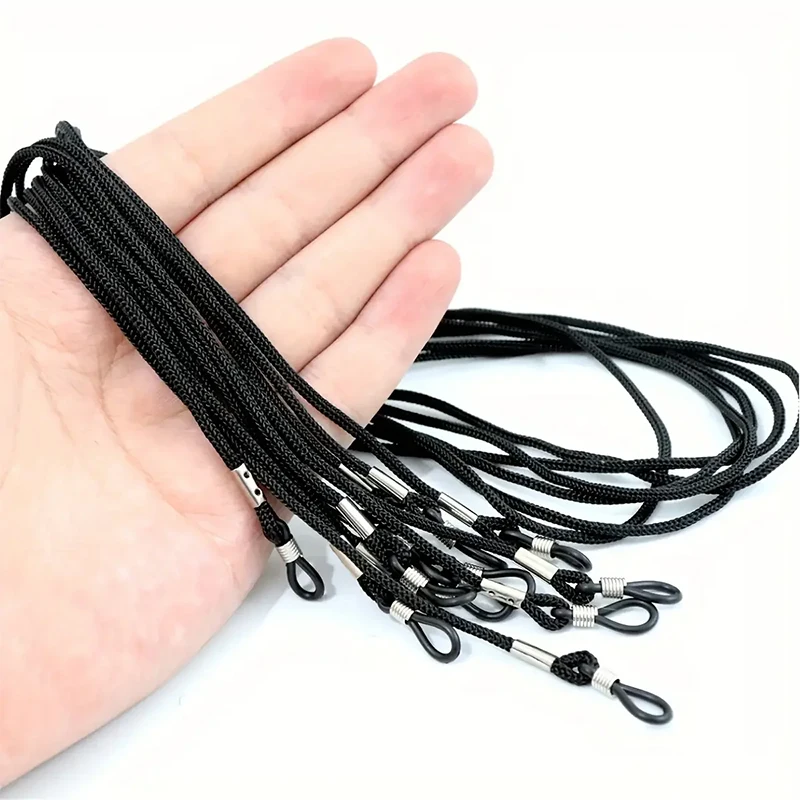 12Pcs Adjustable Nylon Eyeglass Straps, Anti-Slip Sunglasses Chain, Glasses Lanyard For Sports,Eyewear Accessories