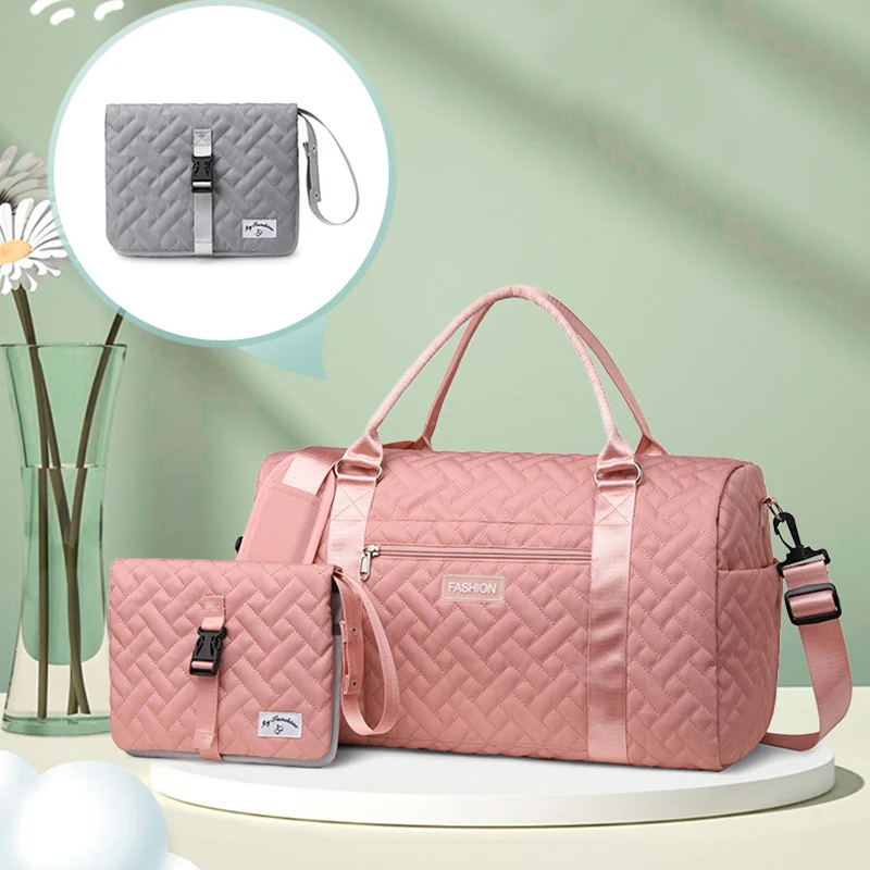 Large Mommy Bag Maternity Baby Diaper Storage Bag Waterproof Baby Items Organizer Women Travel Bag Multi-functional Handbag