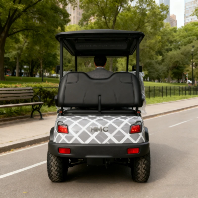 Chariot de golf tout-terrain Raging Power 4WD :** Cadre en aluminium de qualité militaire, voiturette de golf de conquête tout-terrain.