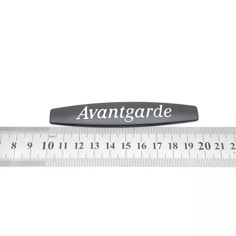 3D Metal Avantgarde Car Fender Side Emblem Badge Decal Rear Trunk Sticker For Mercedes-benz Mercedes Benz Styling Accessories