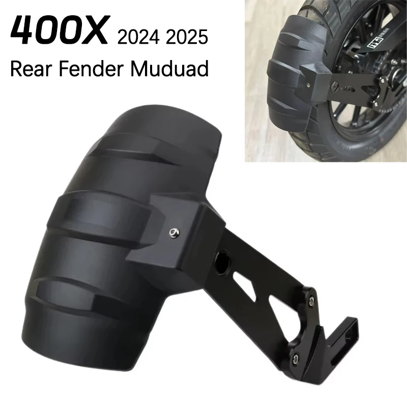 

400X Motorcycle Accessories Rear Fender Mudguard Wheel Hugger Splash Guard CNC Bracket for Scrambler 400X Speed 400 2024 2025