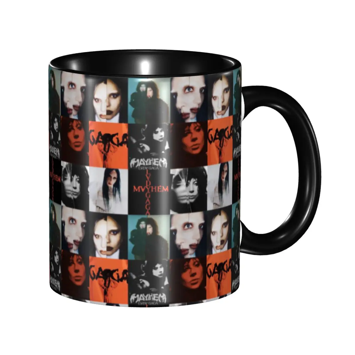 

Lady Gaga Mayhem Music Singer Coffee Mug DIY Customized Ceramic Mug Cup Creative Gift