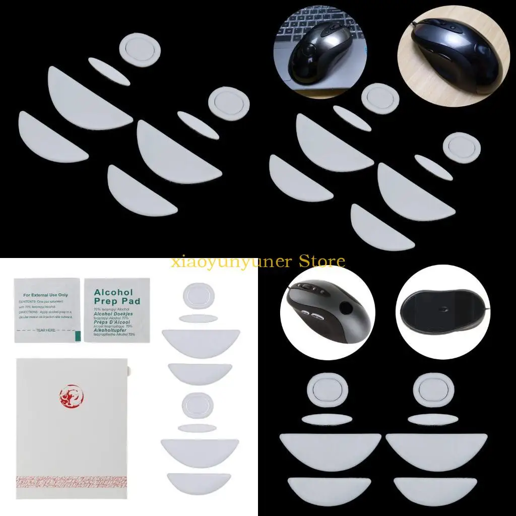 

P9JB 2 Sets Gaming Mouse Mouse Pads Kates для MX518 G400S