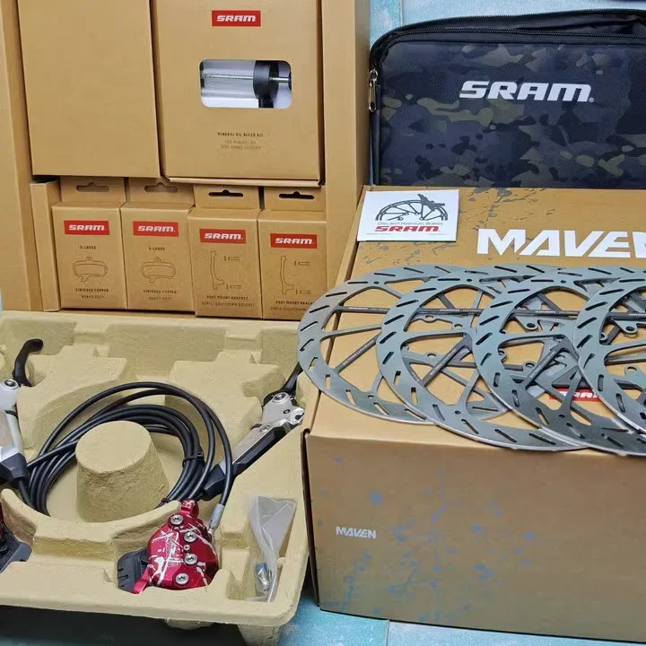 2024 new model Maven Ultimate EXPERT KIT Hydraulic brake front and rear 18 and 19.5-millimeter pistons for best-in-class power