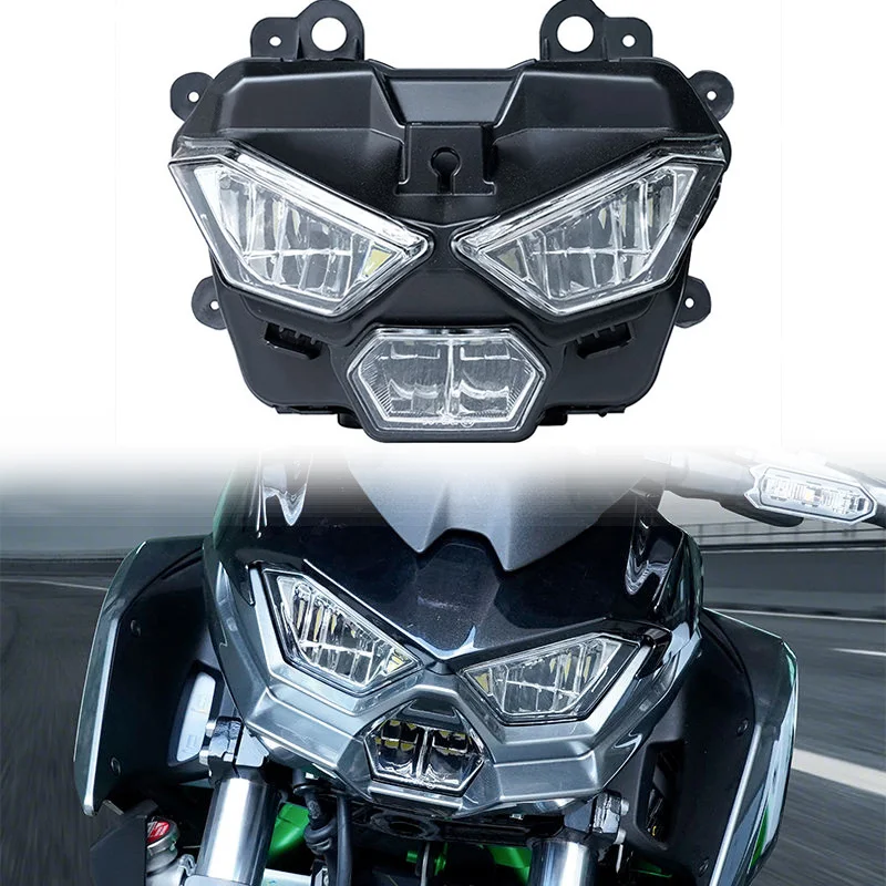 Motorcycle Headlight LED Headlight Day Running Light  DRL High Low Beam For Kawasaki Z 500 Z500 / SE 2024 2025 Headlamp