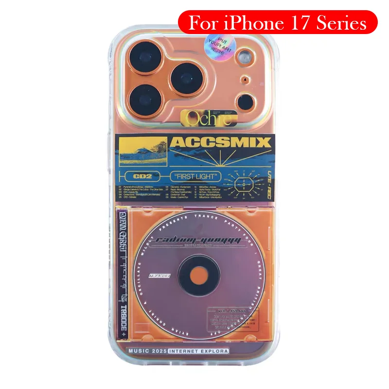 

Transparent Case For iPhone 17 Pro Max Airbag Back Cover Case for iPhone 17 Pro