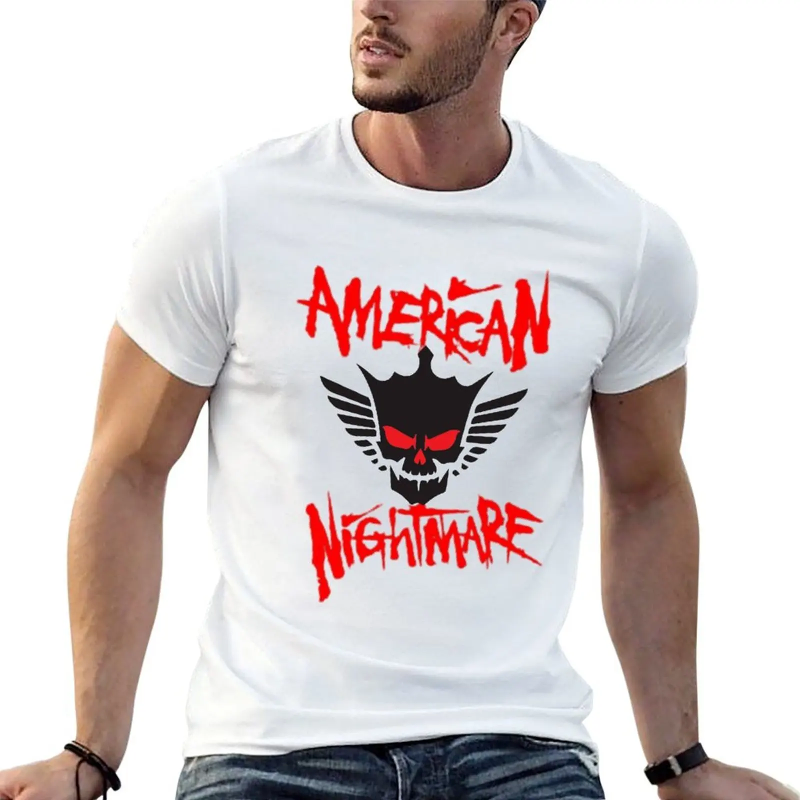fierce determination T-Shirt anime clothes Funny t-shirts men clothing