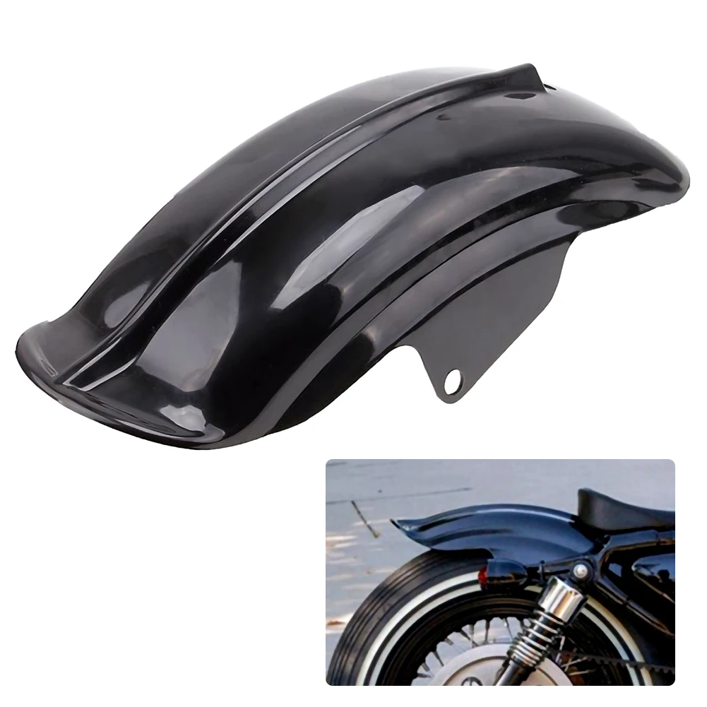 

Motorcycle Black Rear Mudguard Splash Fender Accessory For Bobber Racer 1994-2003 C10 plastic Motorcycle Mud Guard Protector