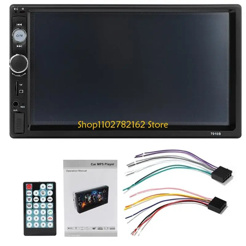 547B Car Multimedia Player High Definition 7010B 7012B 7018B Mp5 FM Rear Display Phone Bluetooth-compatible Interconnection