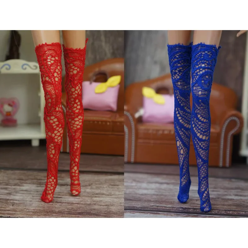 

TA497 новый стиль, игрушечные аксессуары, подарок, красивые носки для ваших кукол Bbie FR в масштабе 1/6