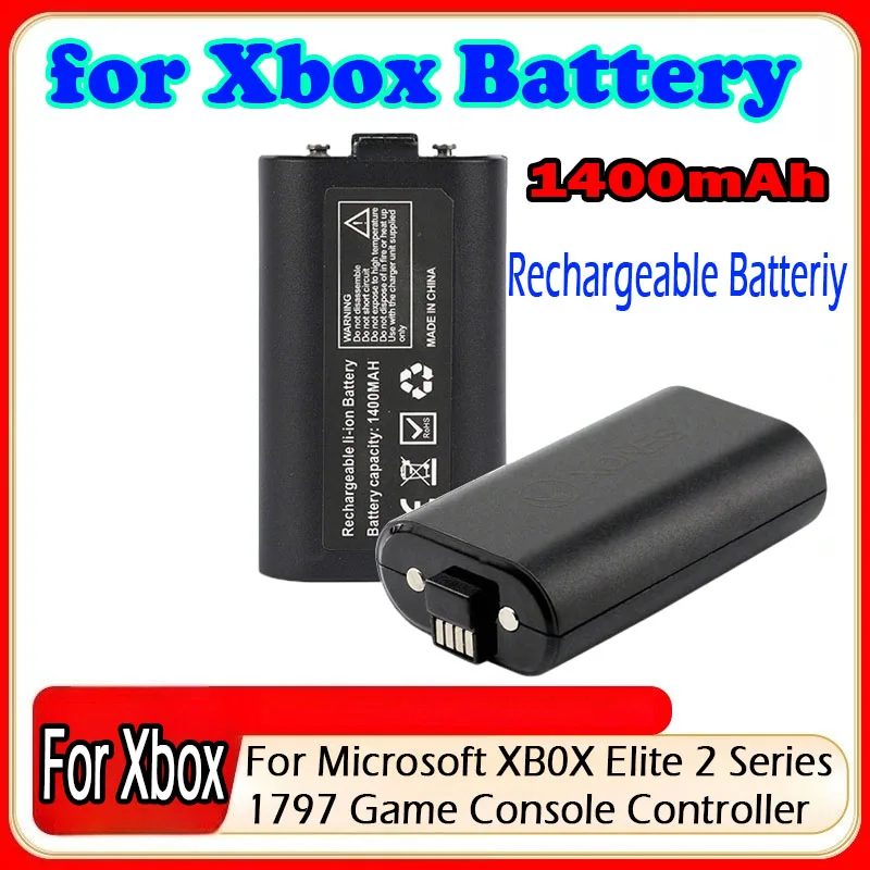 Xbox Series X S Xbox One S X Controller Battery Replacement Rechargeable for Game Console Handle High Performance Long Life