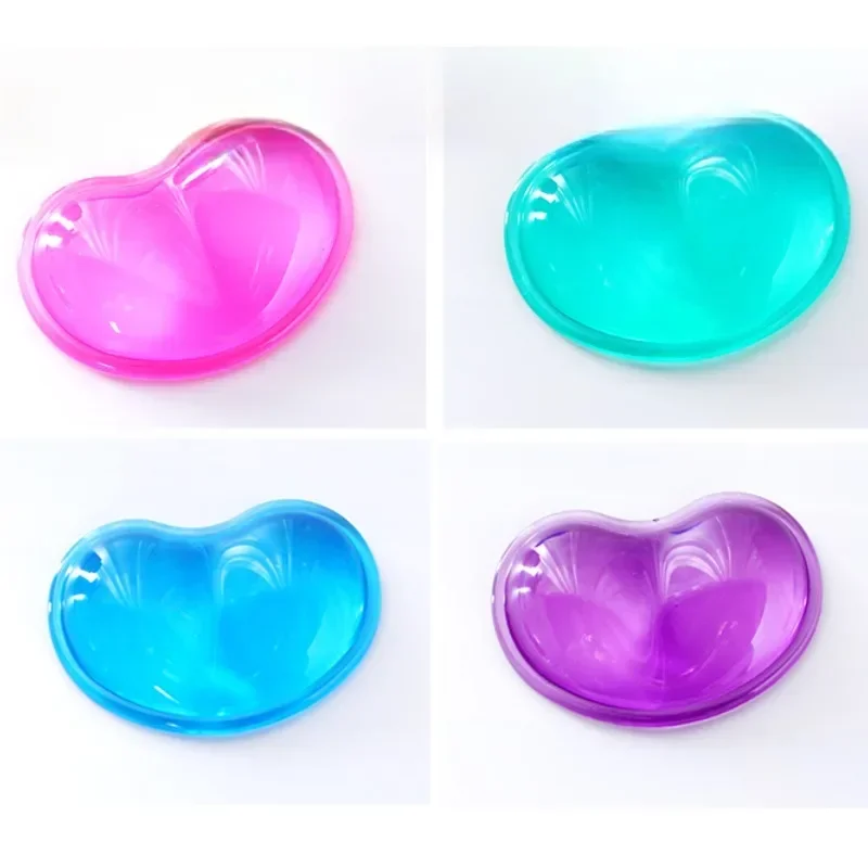 Heart Shaped Wrist Rest Pad Comfortable Anti-slip Wrist Rests Support Mouse Pad Desktop Silicone Hand Pillow Computer