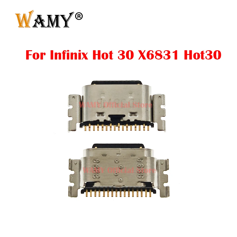 

WAMY Новый USB-порт для зарядки, док-станция, разъем для зарядного устройства для Infinix Hot 30 X6831 Hot30