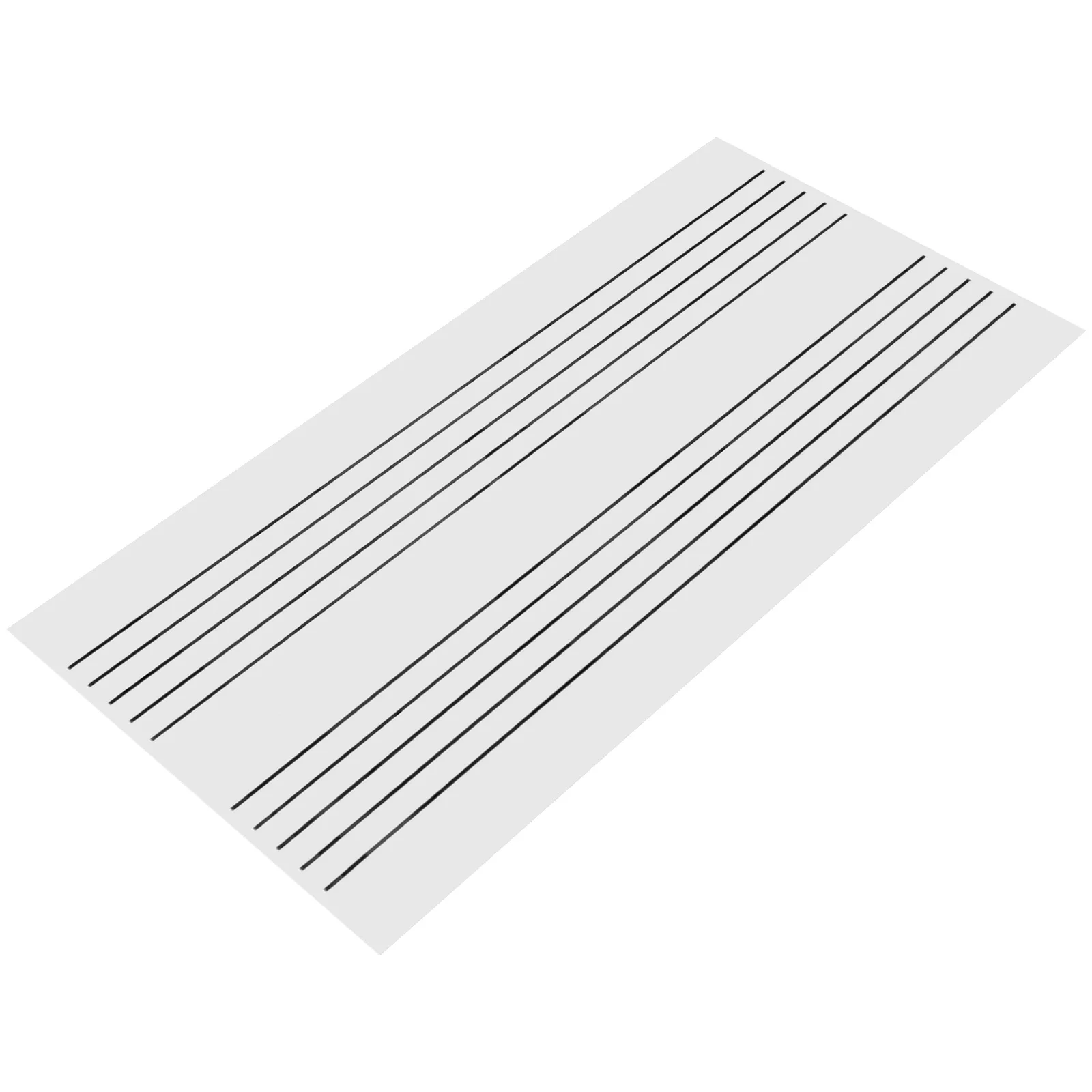 Staff Whiteboard Stickers Dry Erase Cards Magnetic Note Reading Borad Soft Tile