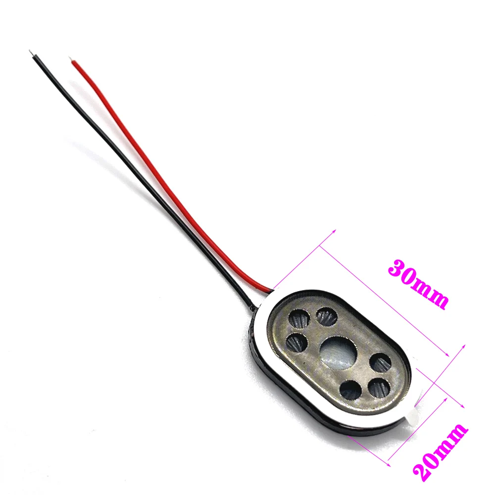 Runway Type Micro Plastic Internal Magnetic Loudspeaker 1W 8ohm Mini 2030mm Trumpet Loud Speaker For Tablet PC GPS Navigator