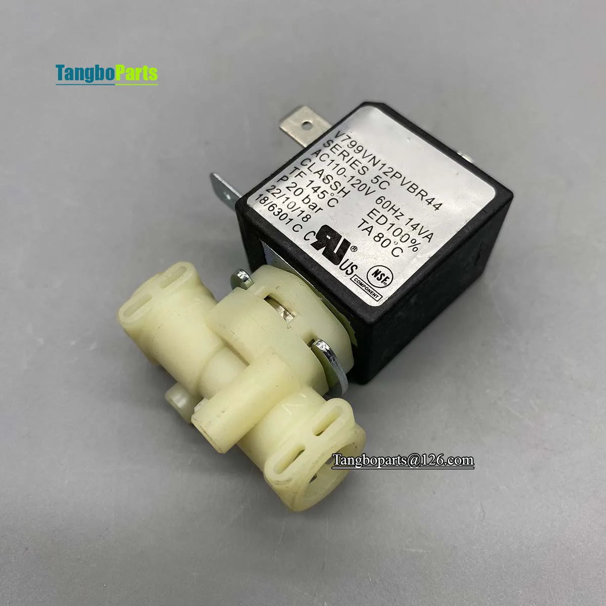 

Universal AC110-120V P 20bar V799VN12PVBR44 SERIES 5C Solenoid Valve Magnetic Valve For Espresso Machine Replace