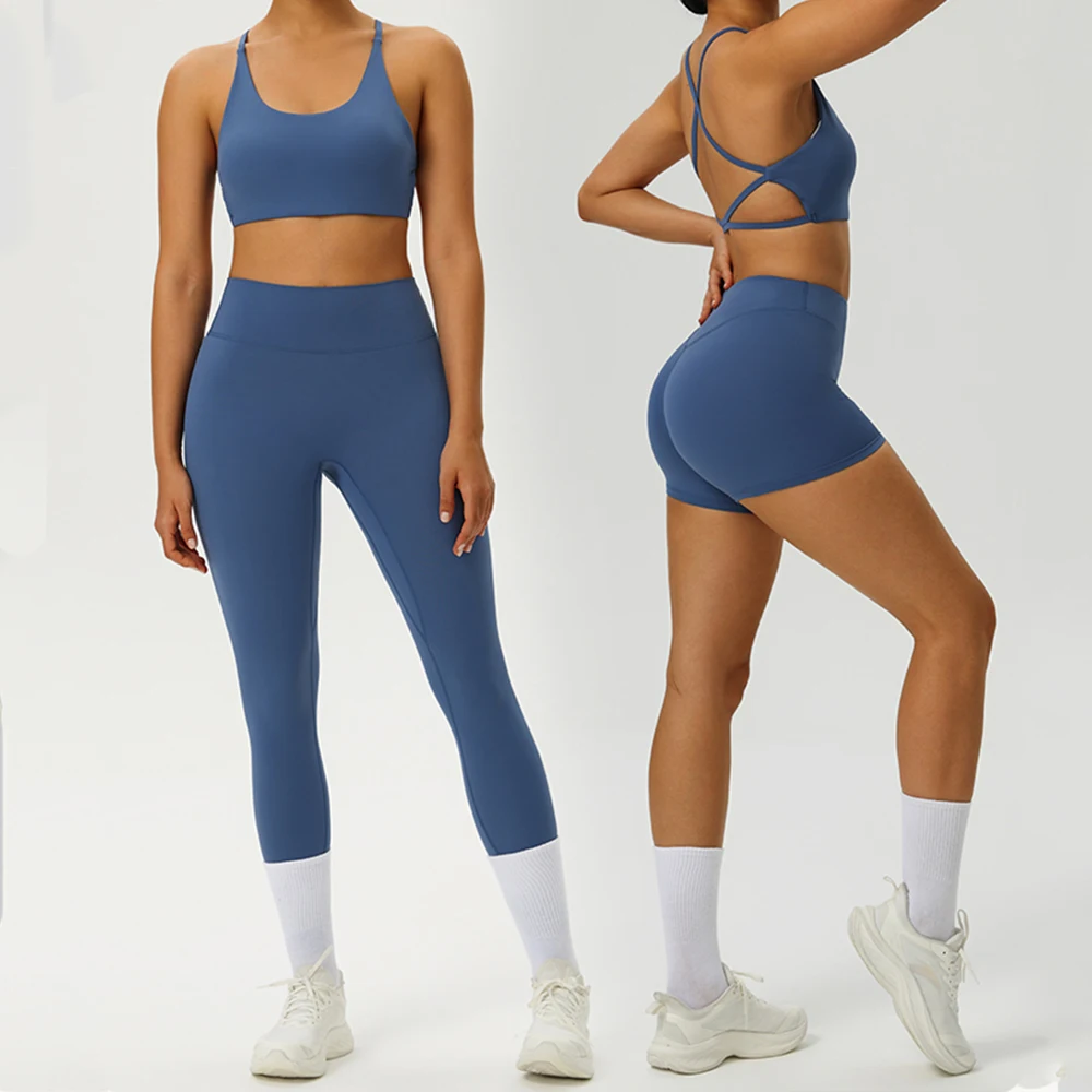 

Спортивные костюмы из 2 предметов, женский бесшовный комплект для йоги, одежда для тренировок в тренажерном зале, женский бюстгальтер пуш-ап, леггинсы с высокой талией, сексуальная спортивная одежда для фитнеса