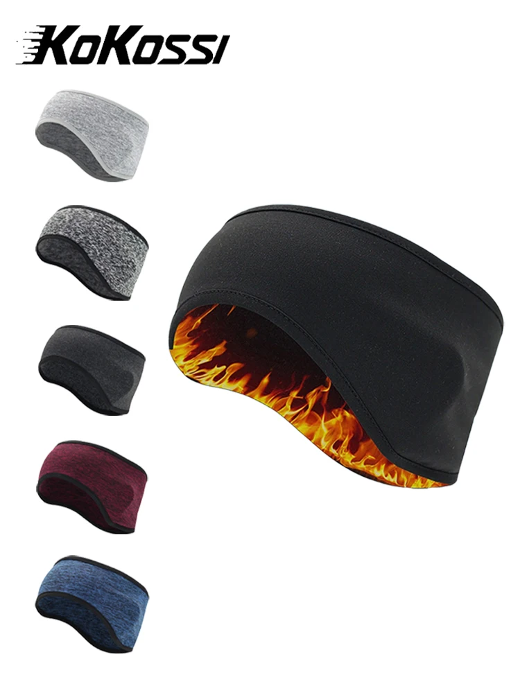 AliExpress KoKossi Winter Cycling Headwear Ear Warmer Keep Warm Fleece Outdoor Sports Fleece Thermal Hair Band Running For Men Women