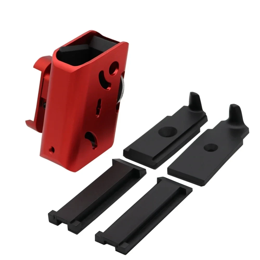 Custodia tattica per caricatore in alluminio CNC IPSC Custodia per caricatore con regolazione multi-angolo da competizione USPSA