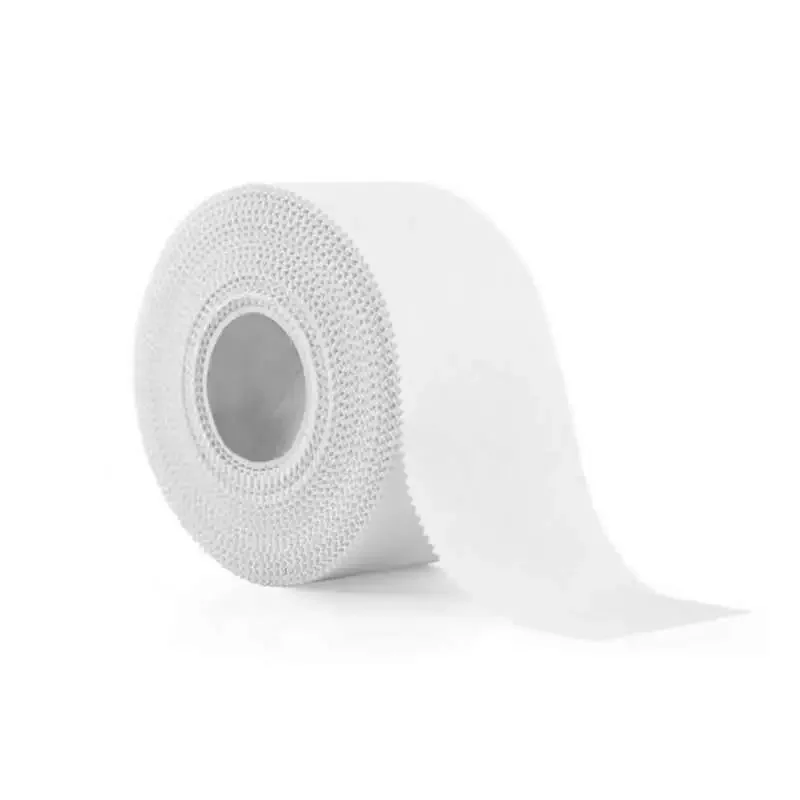 White/Black Sawtooth Athletic Sports Tape Cotton Adhesive Tape Protective Bandage for Knee Wrist Ankle Muscle Strain Injury