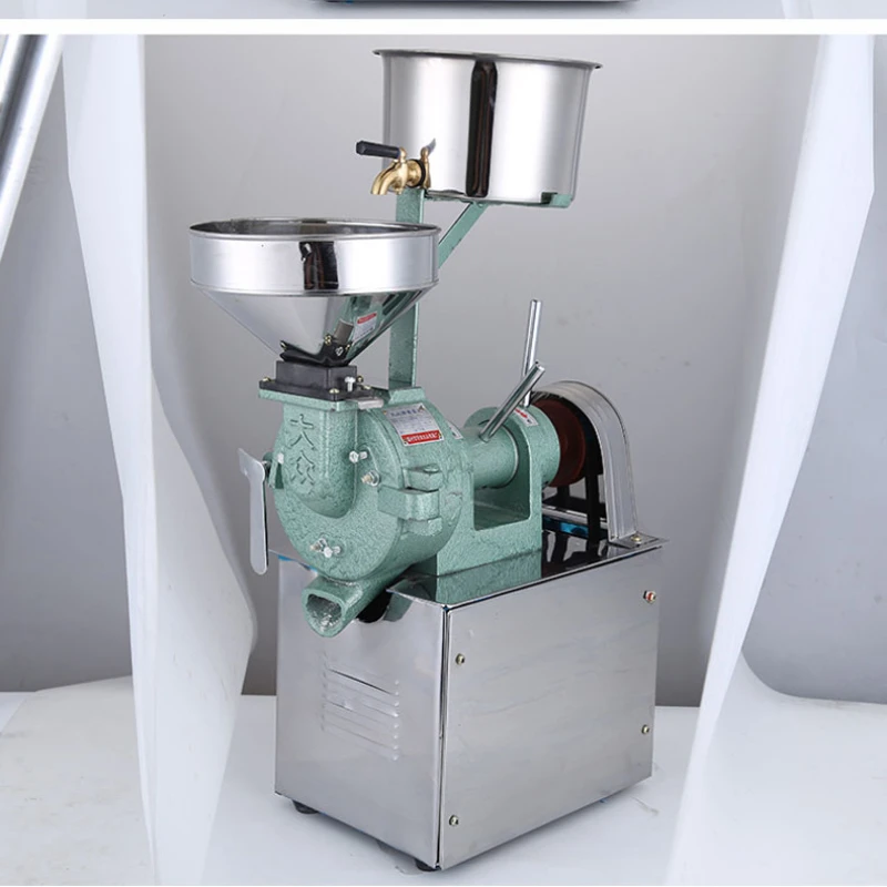 Moulin à riz et soja électrique, raffineur commercial, machine à lait de soja, tofu, ATI CE, 20-25 KGendo, 550W